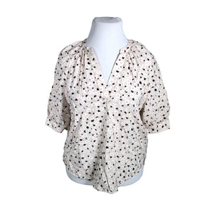 Unisex Holly & Whyte by Lindex - Short-sleeved blouse, size 44 - Beige (1)