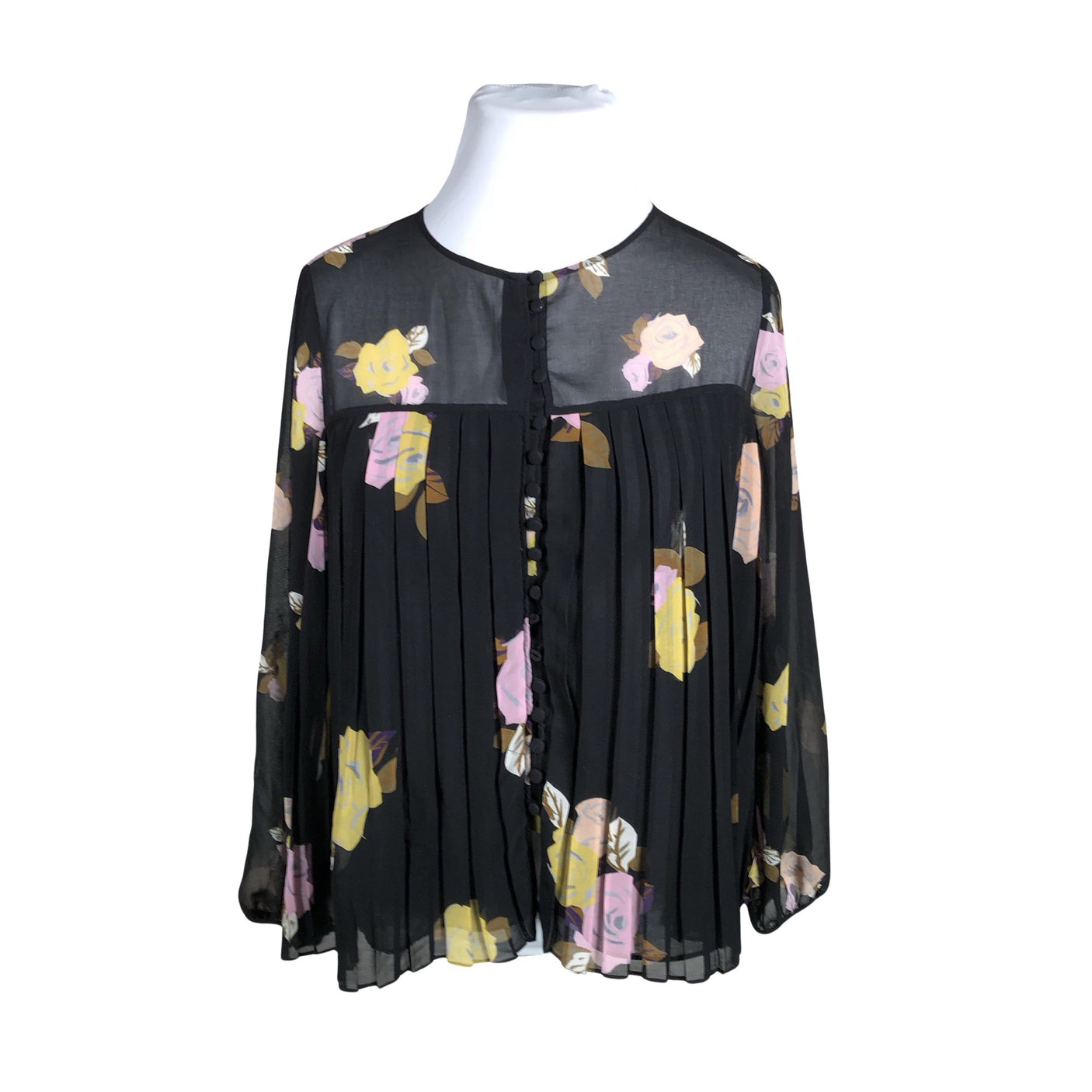 Unisex Massimo Dutti - Blouse, size 42 - Black (1)