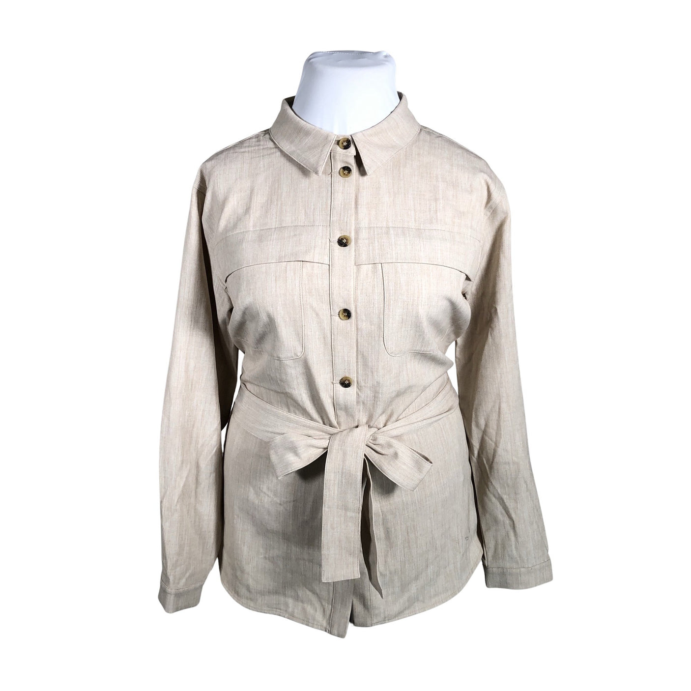 Unisex Fransa - Blouse, size 42 - Beige (1)