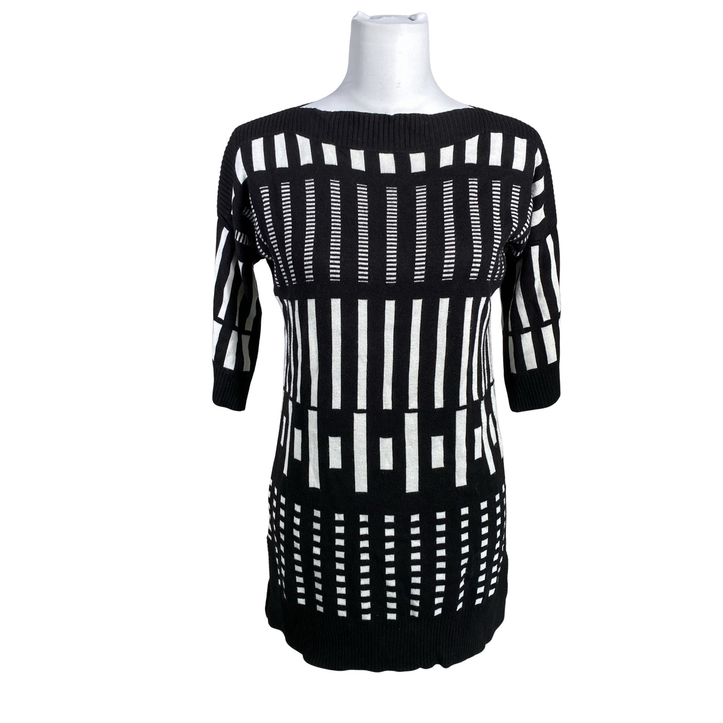 Unisex Marimekko - Knit tunic, size 34 - Black (1)