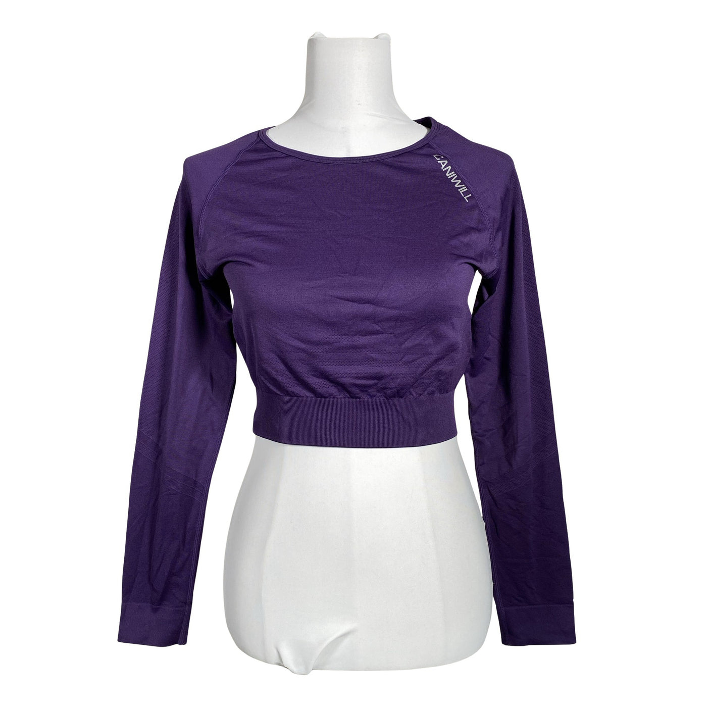 Unisex ICIW – Icaniwill - Sports shirt, long sleeve, size 38 - Violet (1)