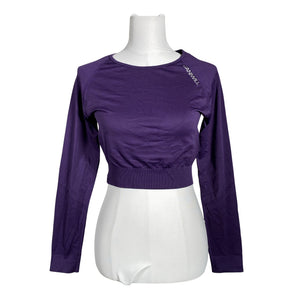 Unisex ICIW – Icaniwill - Sports shirt, long sleeve, size 38 - Violet (1)