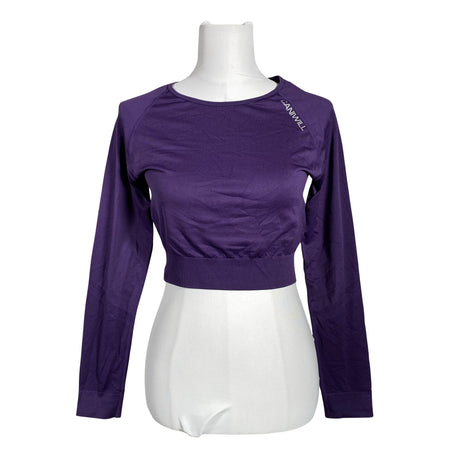 Unisex ICIW – Icaniwill - Sports shirt, long sleeve, size 38 - Violet ()