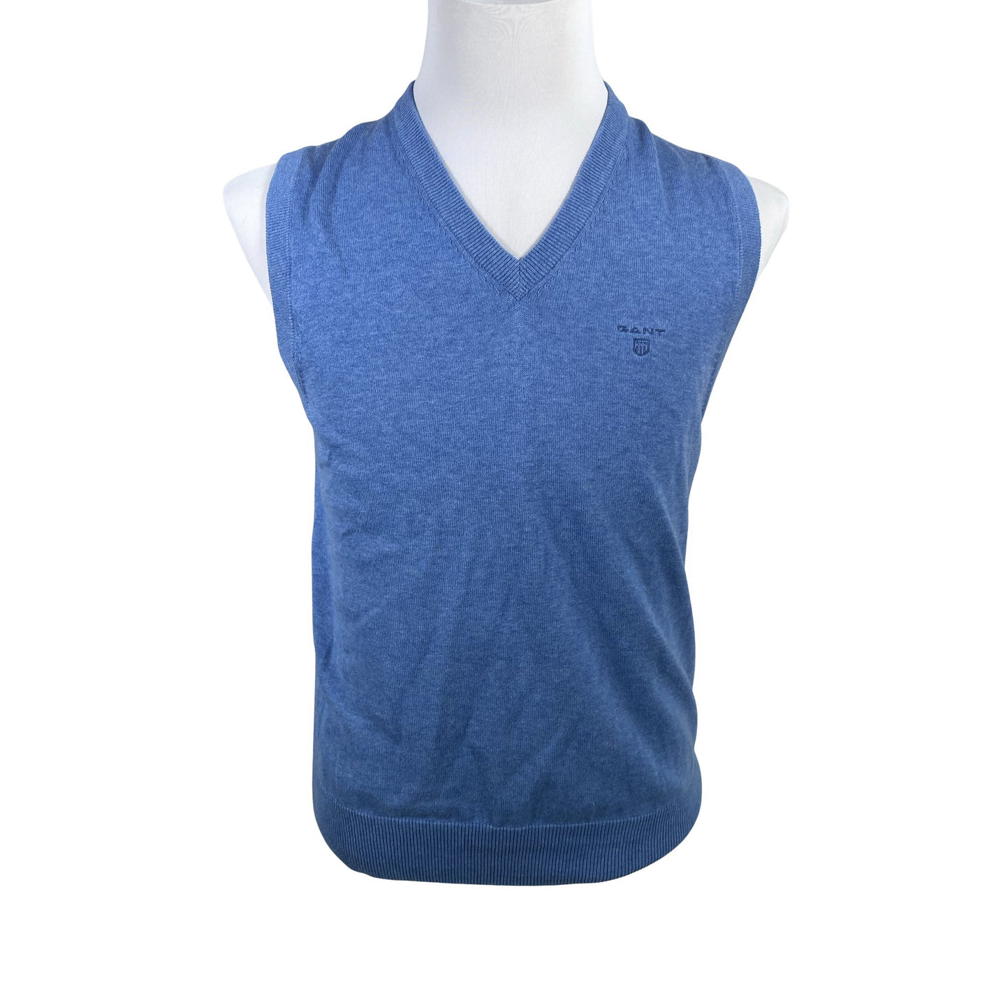 Unisex Gant - Knit vest, size M - Blue (1)