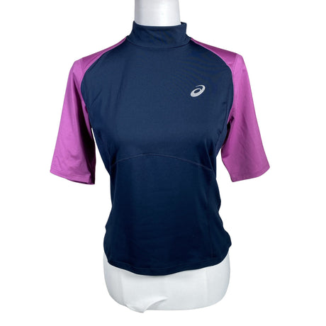 Unisex Asics - Sports shirt, long sleeve, size 38 - Violet ()