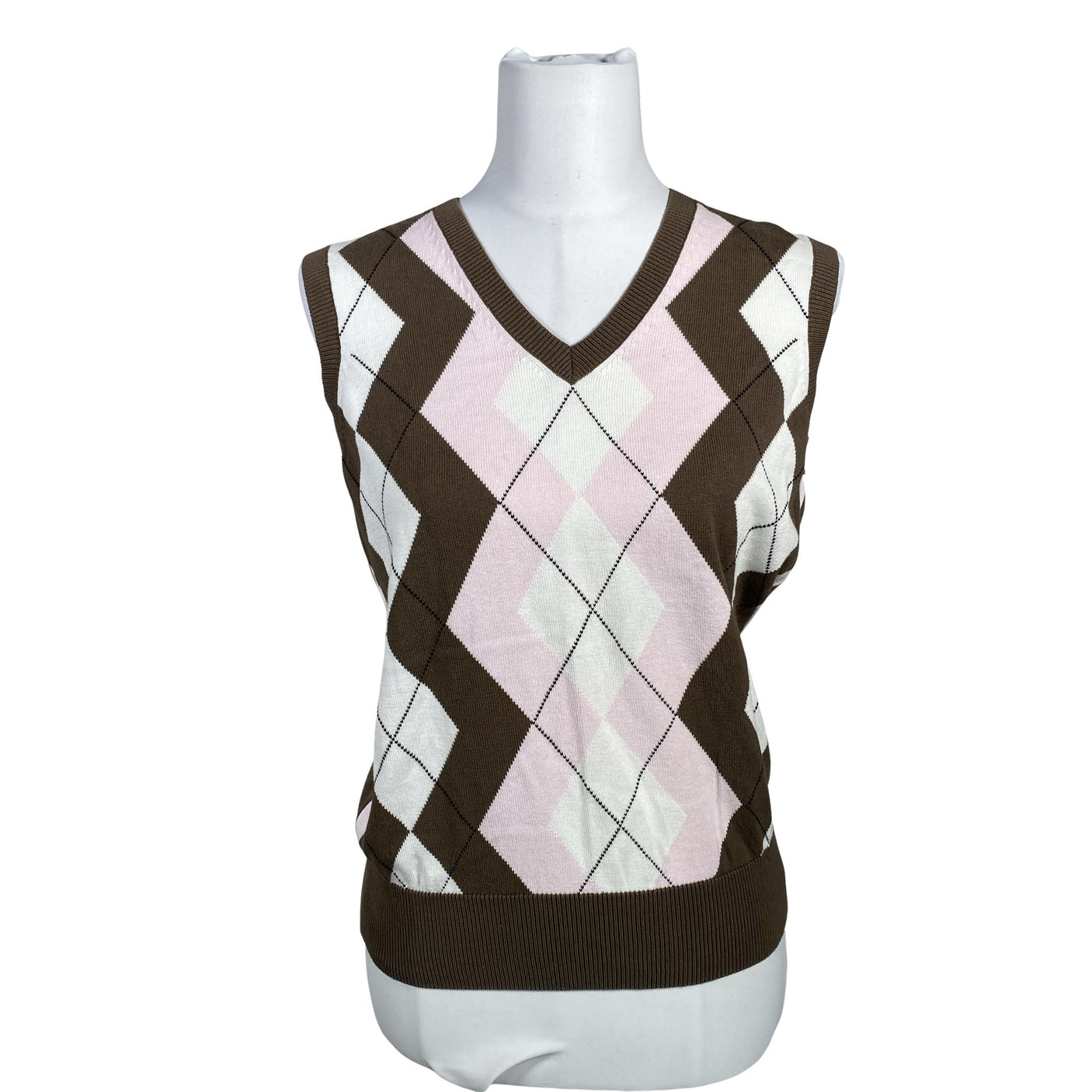 Unisex Röhnisch - Knit vest, size 38 - Brown (1)