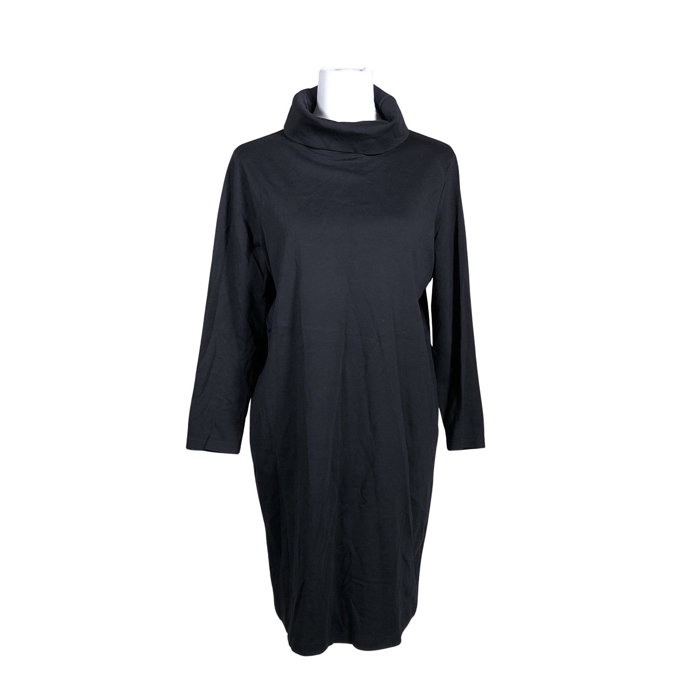 Unisex Benetton - Tricot dress, size 40 - Black (1)