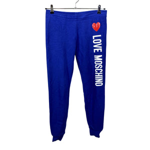 Unisex Love Moschino - Sweatpants, size 38 - Blue (1)