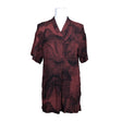 Unisex Marimekko - Schiffon dress, size 34 - Wine red ()