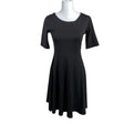 Unisex Lindex - Tricot dress, size 36 - Black ()