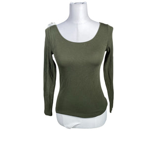 Unisex Uniqlo - Tricot shirt, size 36 - Green (1)