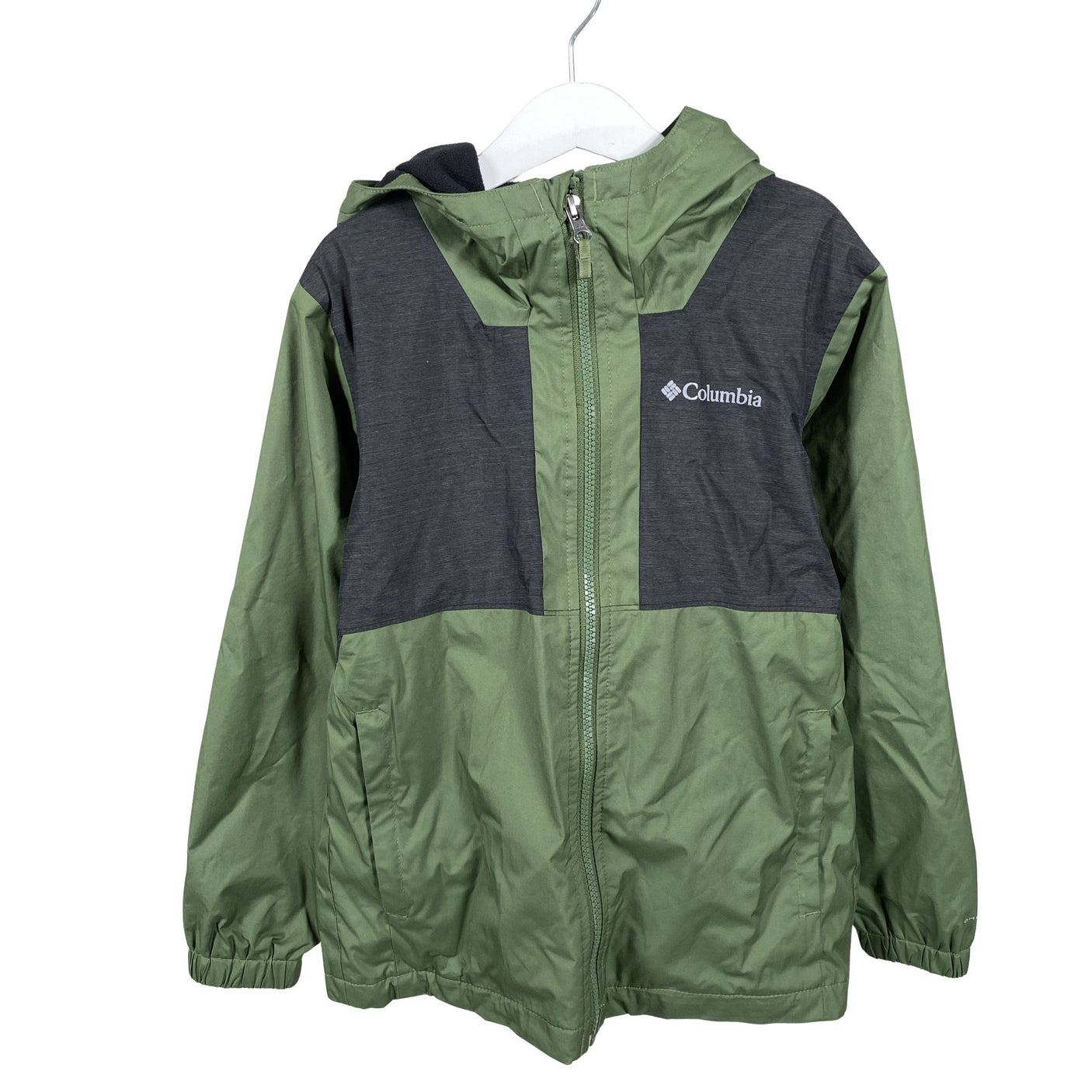 Unisex Columbia - Outdoor jacket, size 122 - 128 - Green (1)