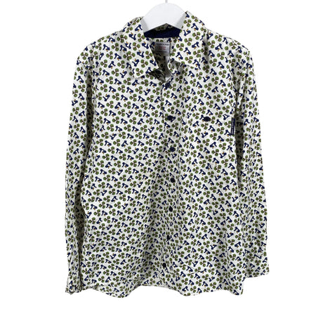 Unisex Polarn O. Pyret - Collared shirt, size 134 - 140 - White ()
