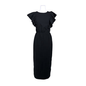 Unisex Puuvillatehdas - Tricot dress, size 36 - Black (1)