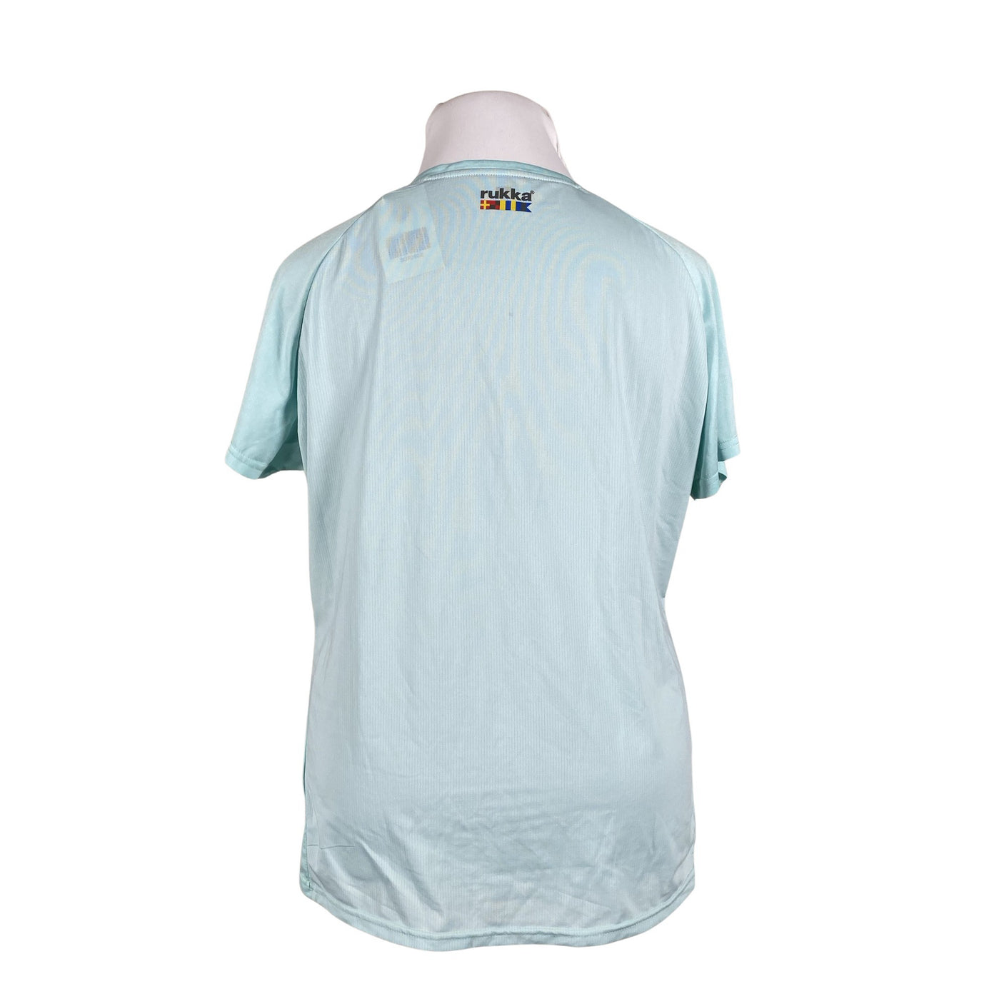 Unisex Rukka - Sports shirt, short sleeve, size 46 - Turquoise (2)