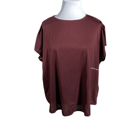 Unisex Röhnisch - Short-sleeved blouse, size 46 - Wine red ()