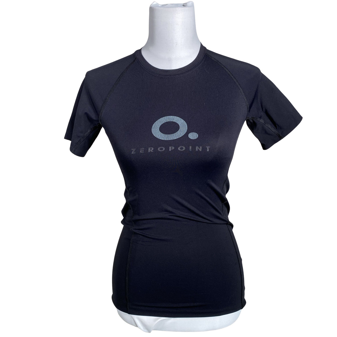 Unisex Zeropoint - Sports shirt, short sleeve, size 38 - Black (1)