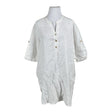 Unisex Cream - Dress, size 44 - White ()