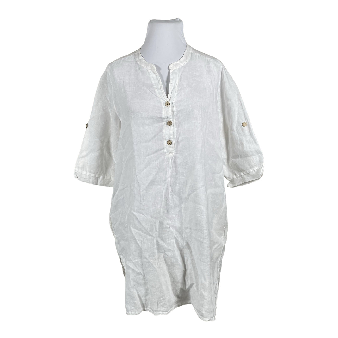 Unisex Cream - Dress, size 44 - White (1)