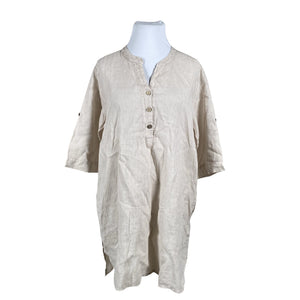 Unisex Cream - Dress, size 44 - Beige (1)