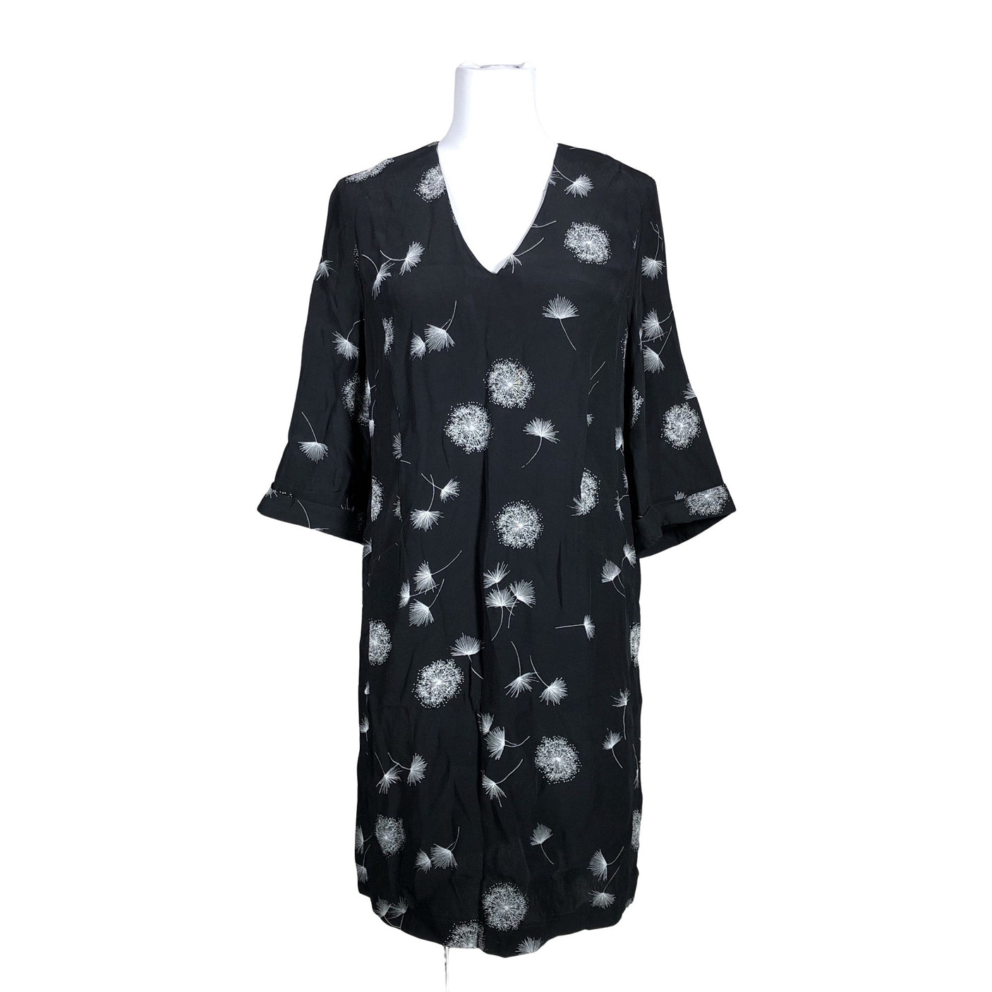 Unisex Selected - Schiffon dress, size 38 - Black (1)