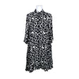 Unisex Ze-Ze - Schiffon dress, size 38 - Black ()