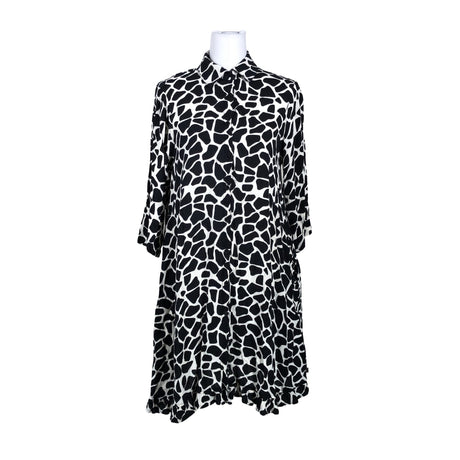 Unisex Ze-Ze - Schiffon dress, size 38 - Black ()