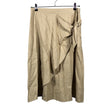 Unisex Cut & Pret - Fabric skirt, size 40 - Brown ()