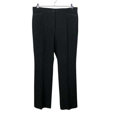 Unisex Gerry Weber - Straight leg trousers, size 46 - Black ()