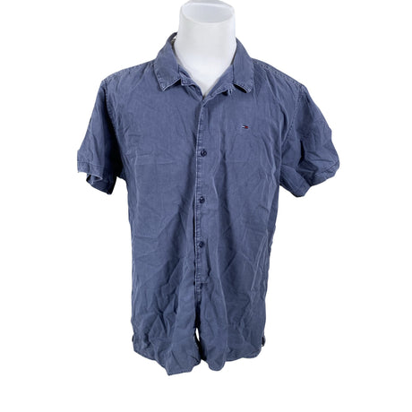 Unisex Tommy Jeans (Tommy Hilfiger) - Collared shirt, size XXL - Blue ()
