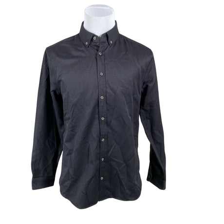 Unisex DeFacto - Collared shirt, size L - Black ()