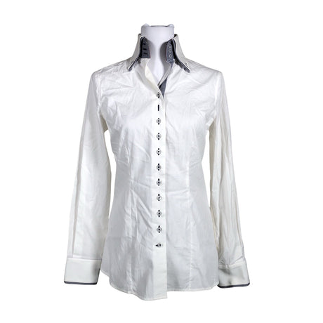 Unisex Fior da Liso - Collared shirt, size 36 - White ()
