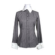 Unisex Benetton - Collared shirt, size 38 - Brown ()