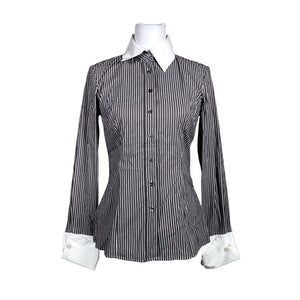Unisex Benetton - Collared shirt, size 38 - Brown (1)