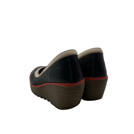 Unisex FLY London - Wedge heel shoes, size 37 - Black (2)