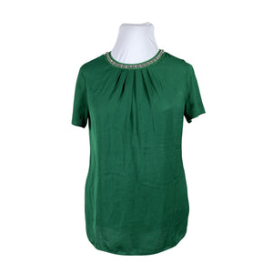 Unisex Esprit - Short-sleeved blouse, size 42 - Green (1)