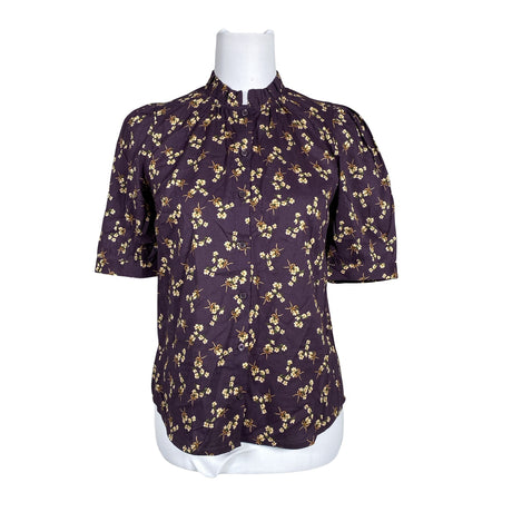 Unisex Holly & Whyte by Lindex - Short-sleeved blouse, size 36 - Violet ()