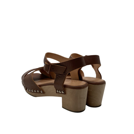 Unisex Terhi Pölkki - Heeled sandals, size 41 - Brown (2)