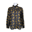 Unisex Massimo Dutti - Blouse, size 40 - Brown ()