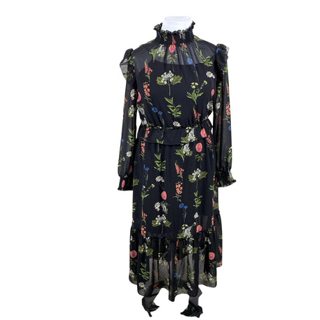 Unisex Ted Baker - Schiffon dress, size 42 - Black ()