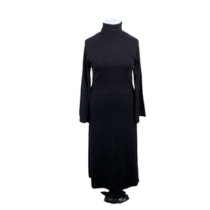 Unisex Bruuns Bazaar - Knit dress, size 42 - Black (1)
