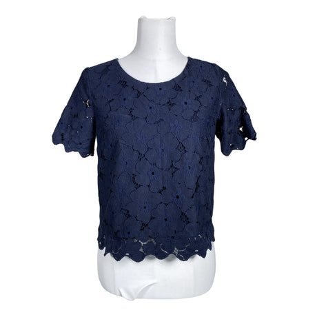 Unisex Holly & Whyte by Lindex - Short-sleeved blouse, size 38 - Blue ()