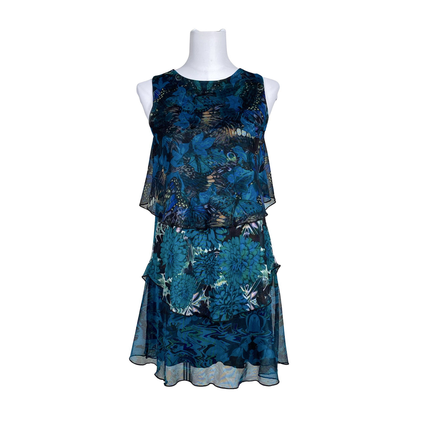 Unisex Desigual - Tricot dress, size 34 - Blue (1)