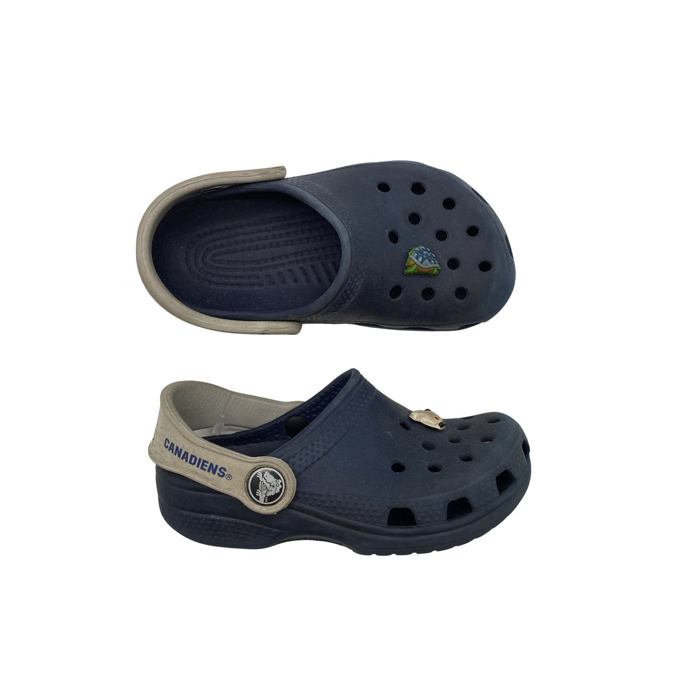 Unisex Crocs - Slip-on shoes, size 25 - Blue (1)