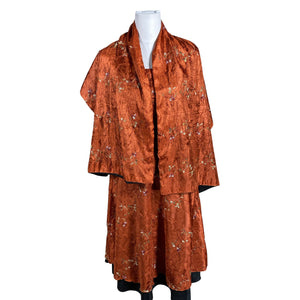 Unisex Handmade - Party dress, size 36 - Orange (3)
