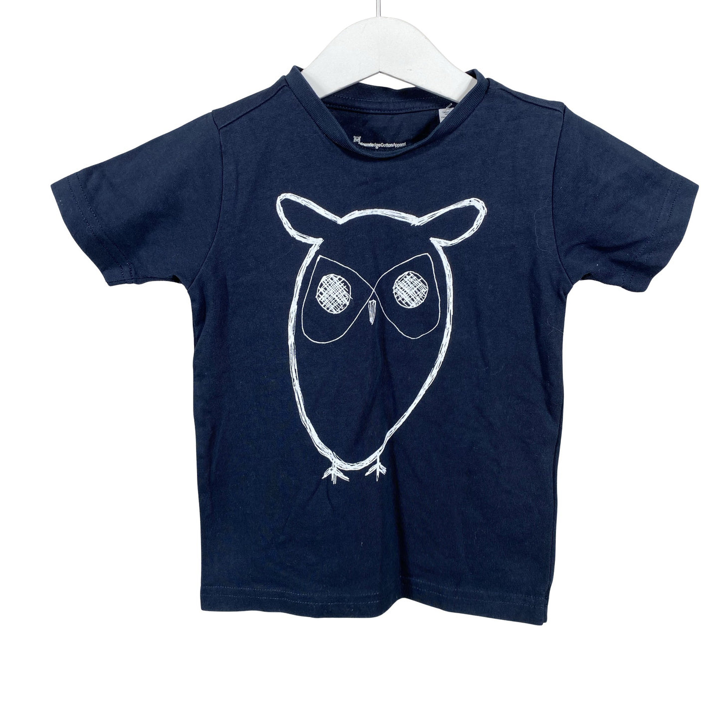 Unisex Knowledge Cotton Apparel - T-shirt, size 86 - 92 - Blue (1)