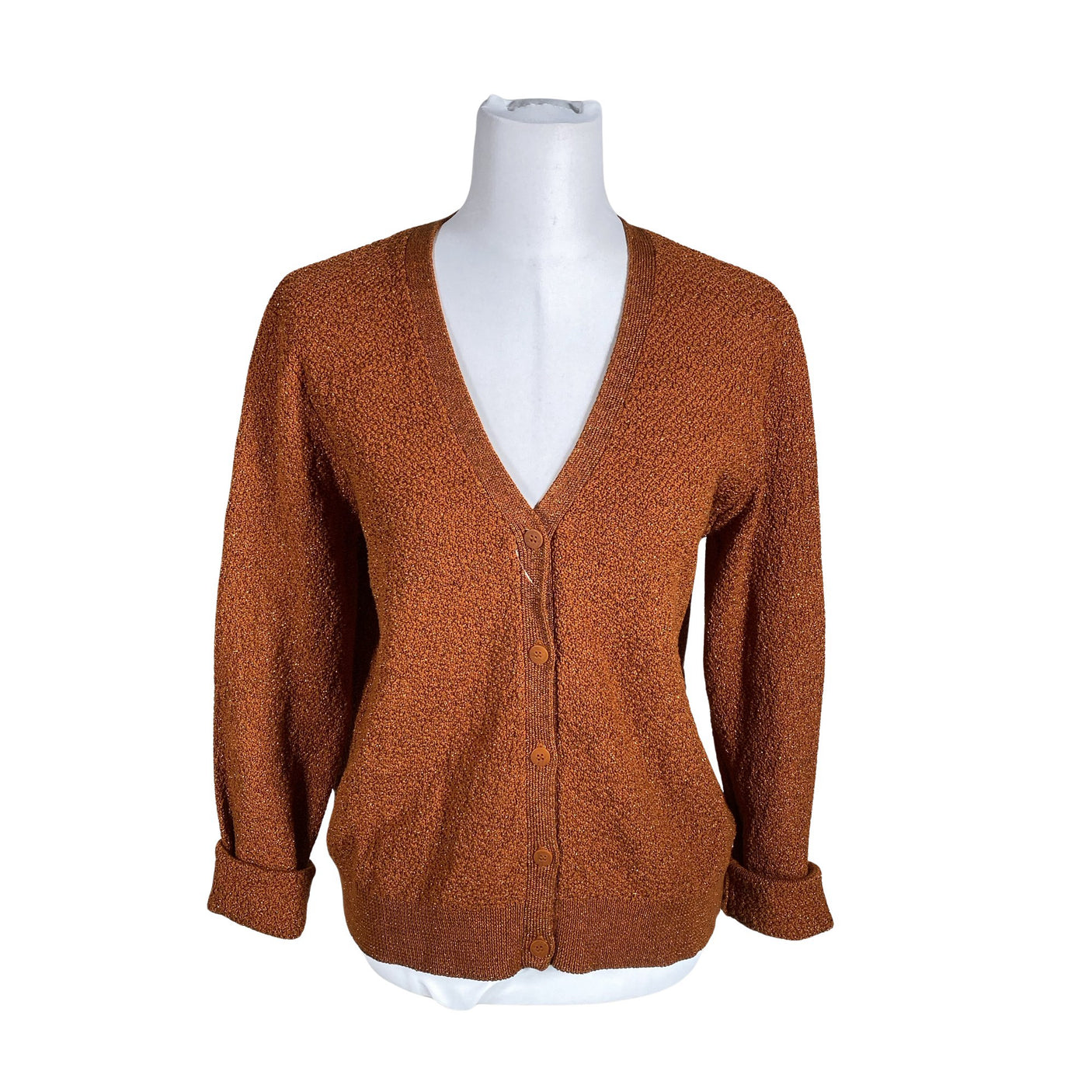 Unisex COS - Cardigan, size 40 - Brown (1)