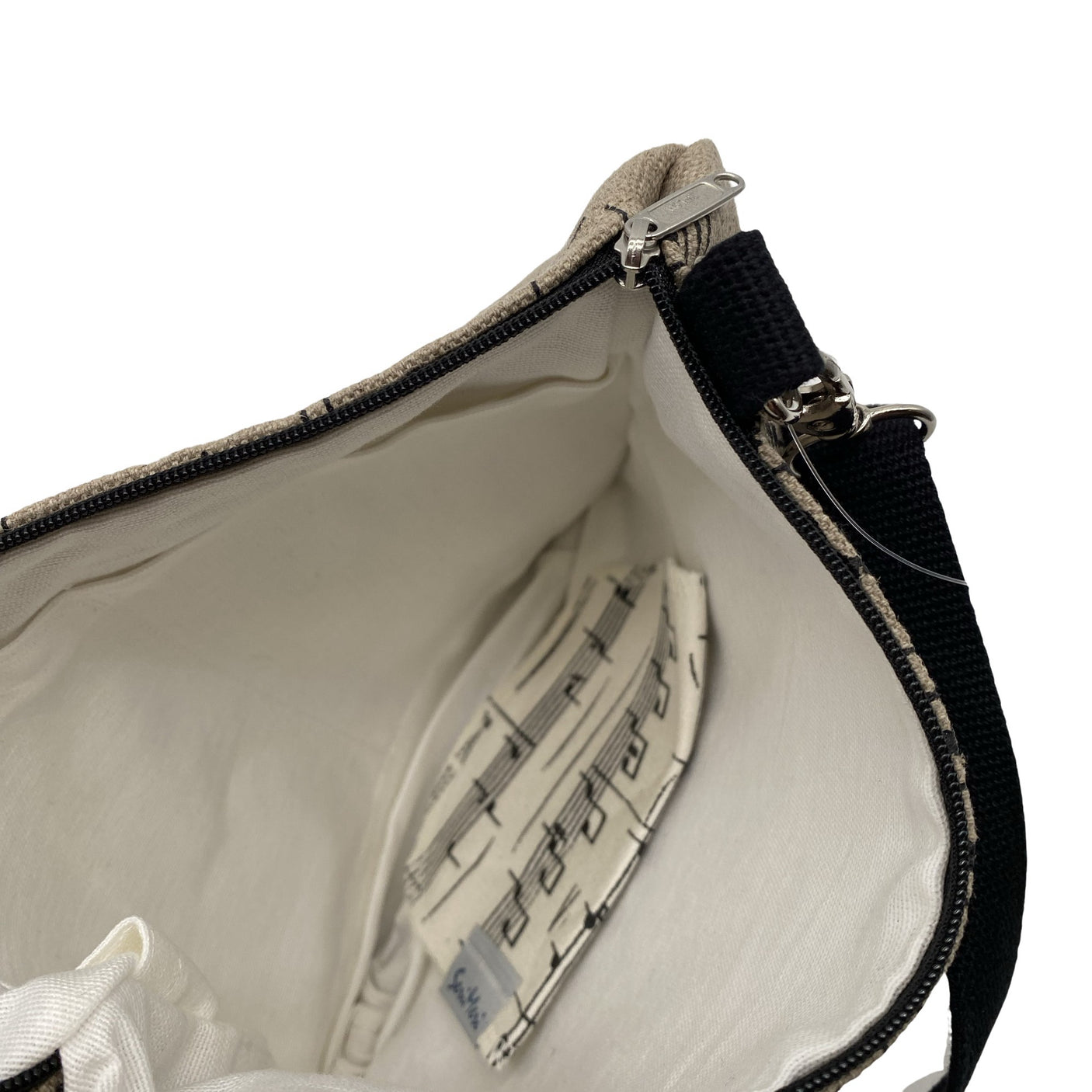 Unisex SeriMeri - Shoulder bag, size Midi - Beige (2)