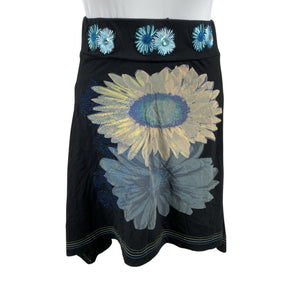 Unisex Desigual - Tricot skirt, size 42 - Black (1)