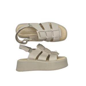 Unisex Vagabond - Heeled sandals, size 37 - Beige (1)